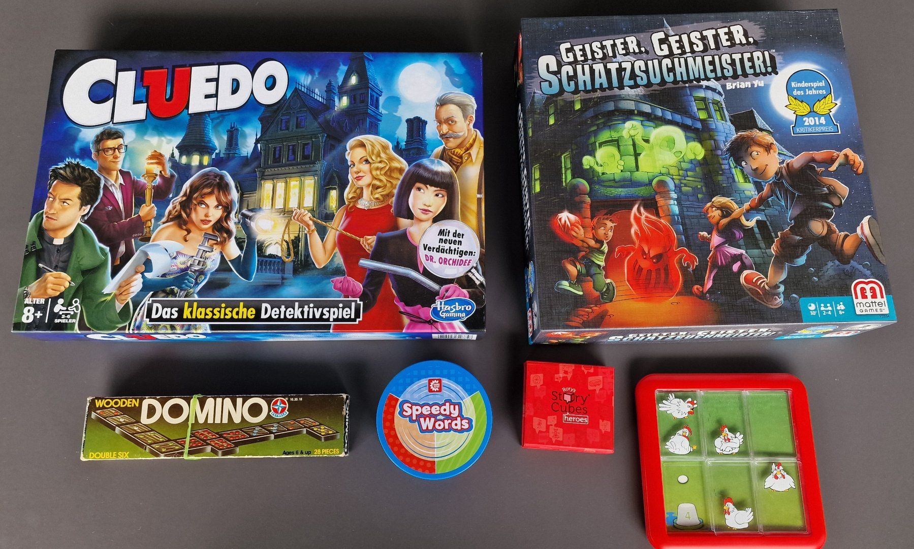 Spiele: Schnäppchenpreis Gesellschaftsspiele Start 20.- von ca.100.- – Gebraucht aus Thun von Sanberna