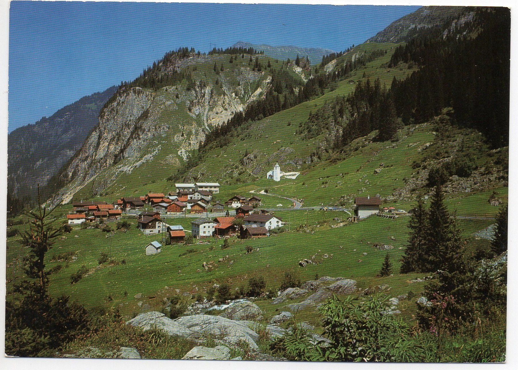 Cartoline postali: AUSSERFERRERA im Aversertal – Nuovo (secondo la descrizione) da Jona venduto da philajona