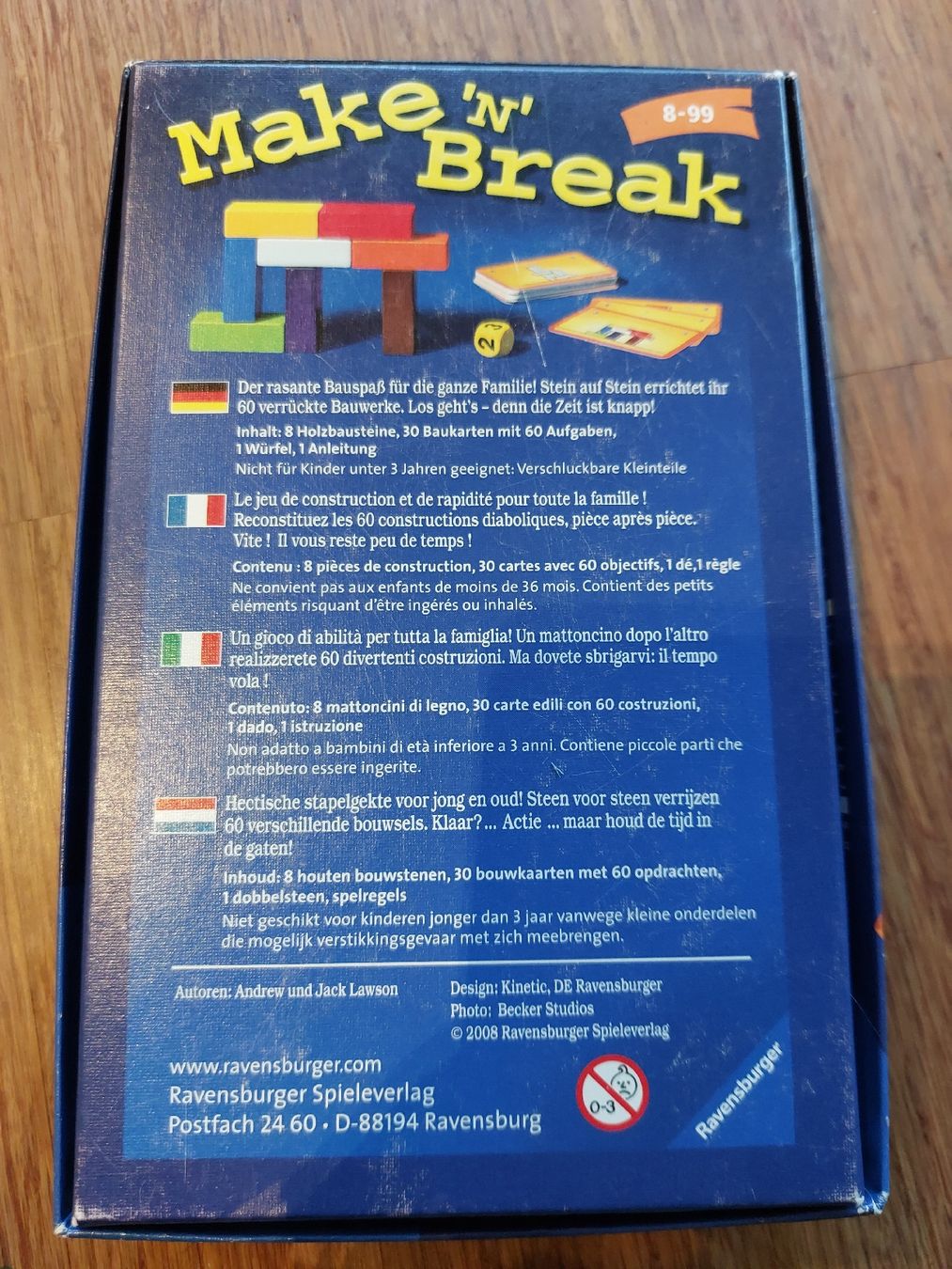 Ravensburger Giochi: Make n Break – Usato da Effretikon venduto da swobdo 1