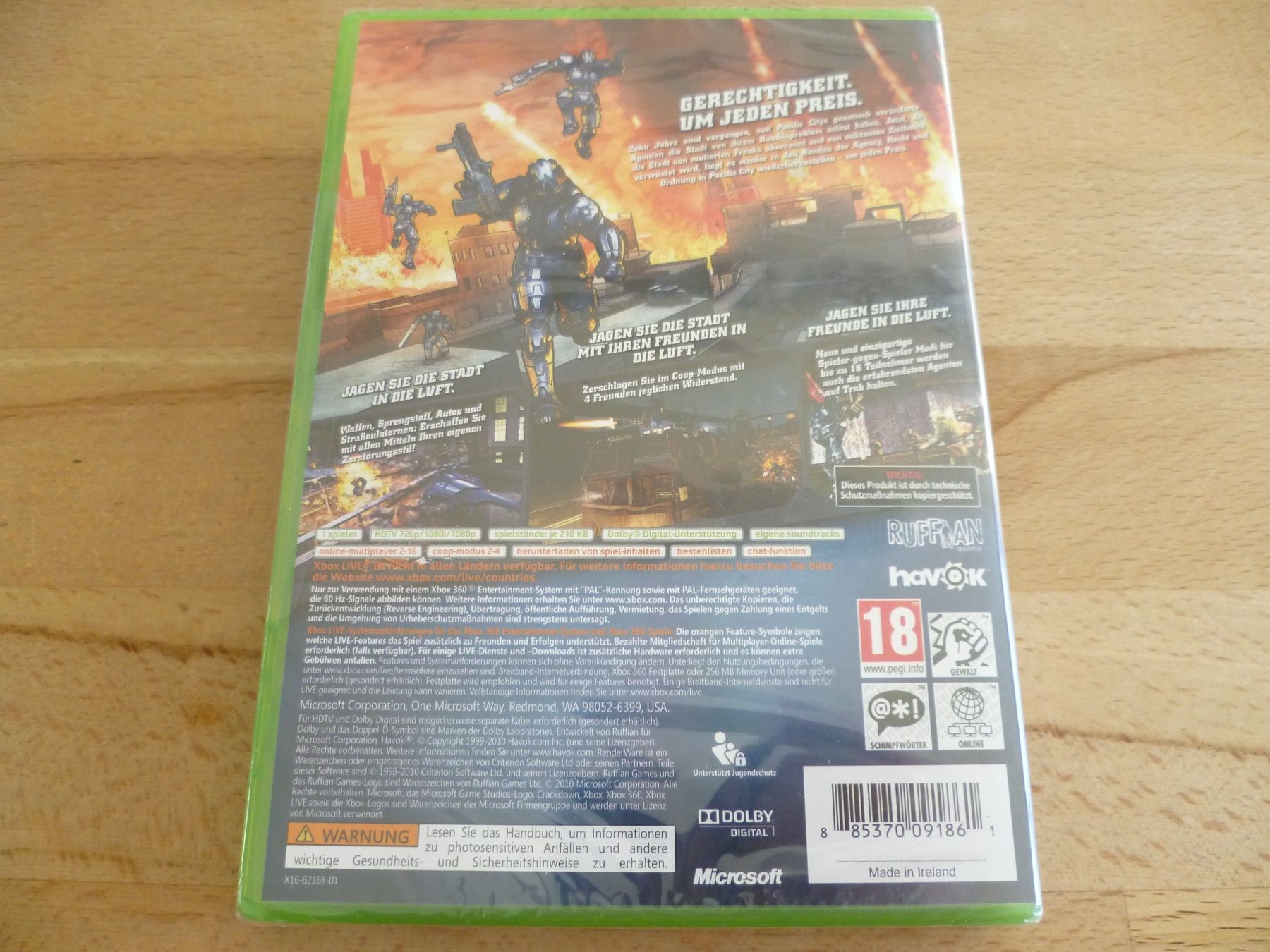 Microsoft Giochi: Crackdown 2 (neu, versiegelt) - Xbox 360 – Nuovo e nell'imballaggio originale da Thalwil venduto da ranx 1