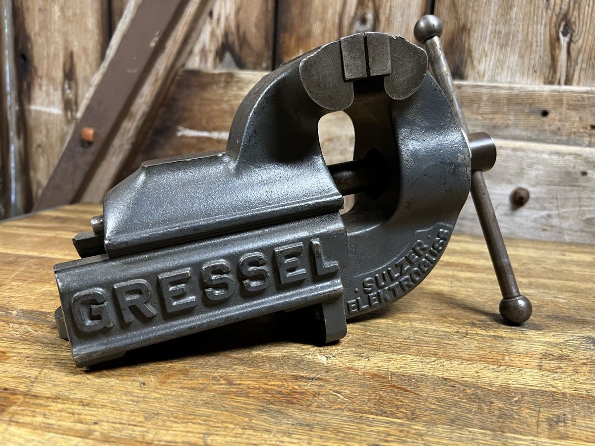 Gressel Alle Werkzeuge: Gressel PS100 Originallack super Zustand Sulzer Schraubstock – Gebraucht aus Theilingen von ovi123