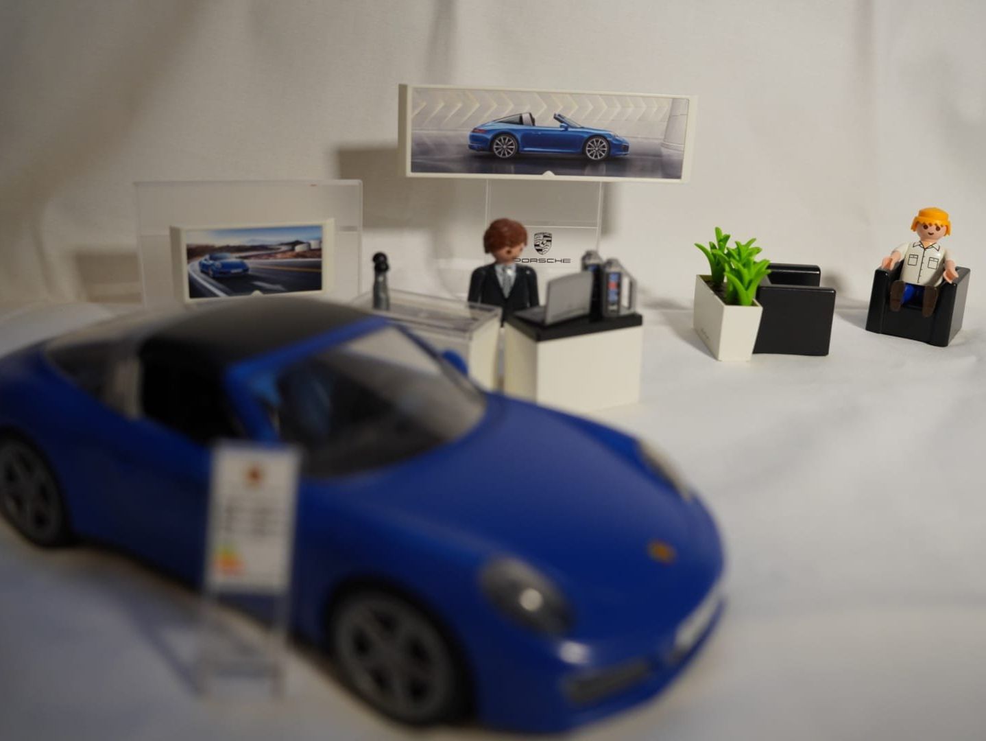 Playmobil 5991 – Voiture De Sport Porsche 911 Targa 4S – Complet – Occasion