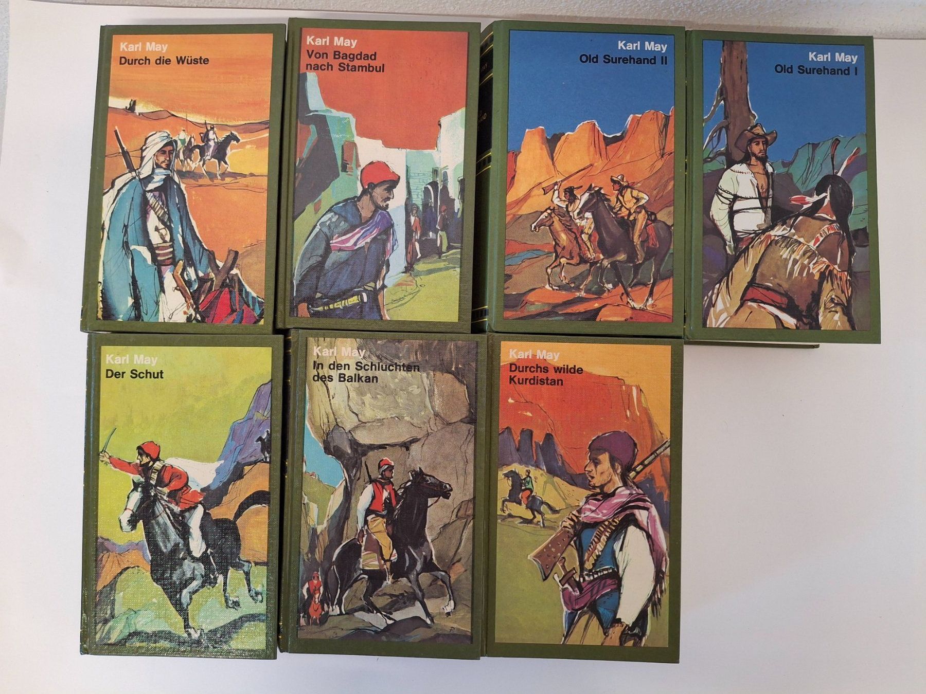 Libri: Karl May Bücher-Sammlung, 7 Bände – Usato da Reichenburg venduto da AK307 1