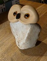 Eule Figur Naturstein Handgemacht sie Foto wunder schön 