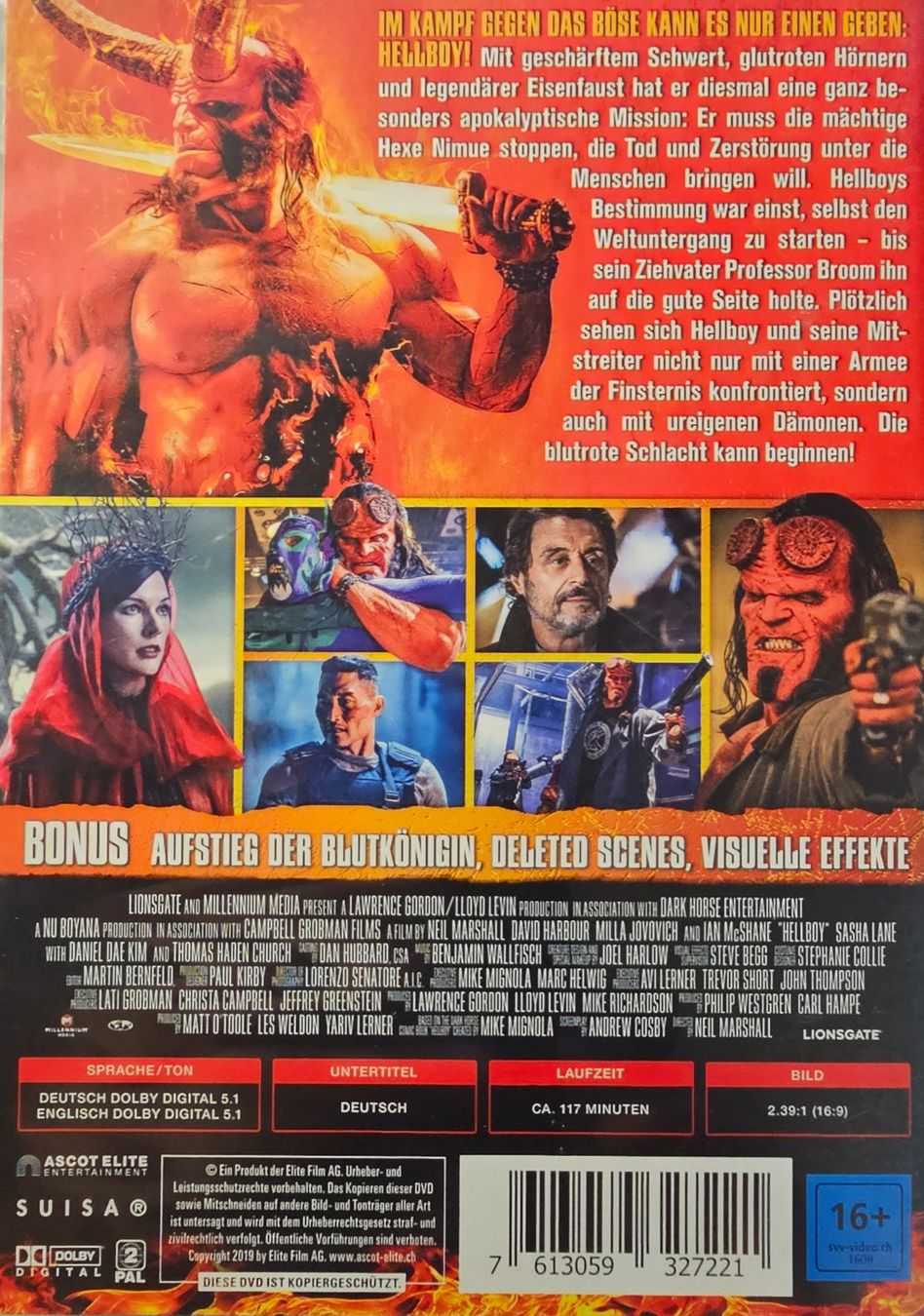 Tous les DVDs: Hellboy - Call of Darkness – D'occasion à Wahlen b. Laufen par Cg10 1