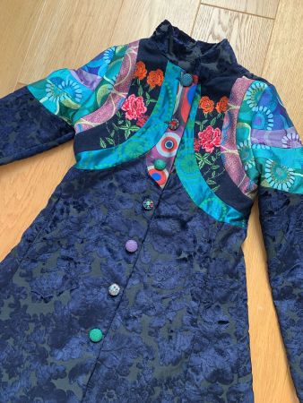 Desigual kunterbunter Mantel Gr. 38 Traumstück Top Zustand!