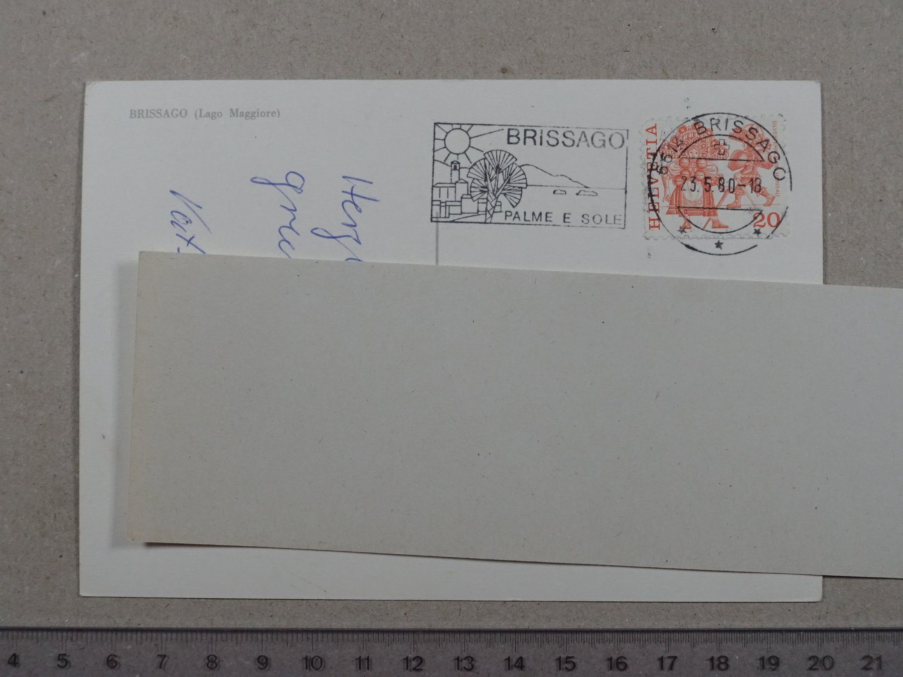 Cartes postales: Brissago, 1980 – D'occasion à Lenzburg par fh1 1