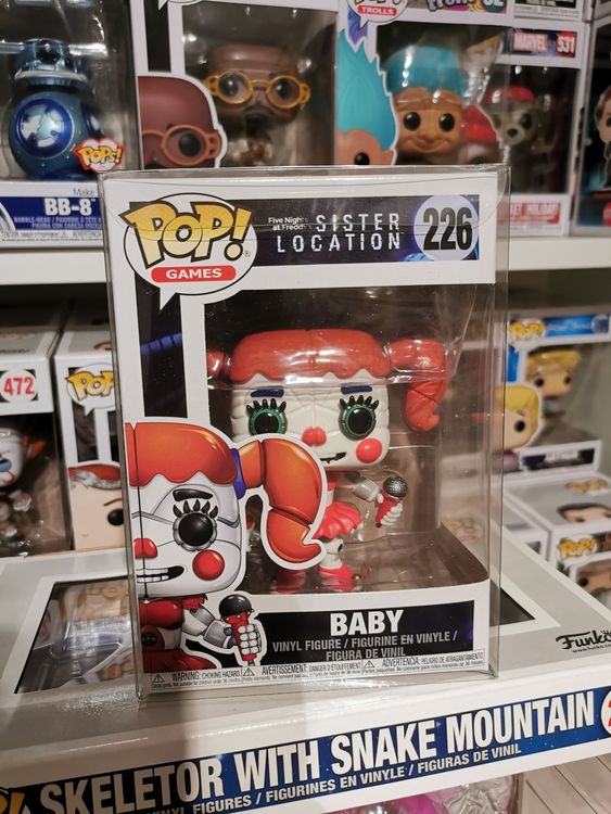 Funko POP! Vinile 13729 – Baby Da FNAF Sister Location – Games – Altezza 9 Cm