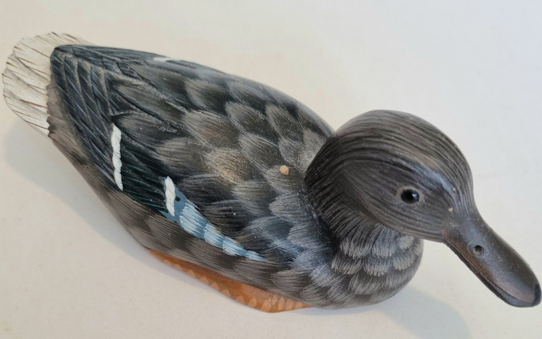 Sculture & Statue: Kunstvolle Löffelente aus Holz – Usato da Untersiggenthal venduto da Lindomagos 1