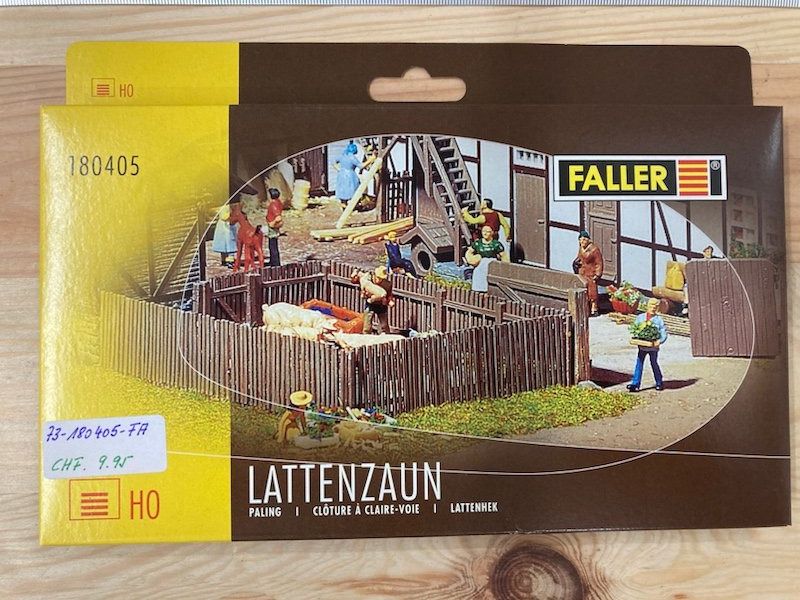 Faller H0 180405 Lattenzaun (Neu und originalverpackt) in Brislach für ...