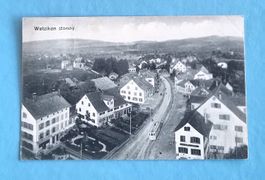 Wetzikon - Dorstrasse - Strassenbahn - 1914