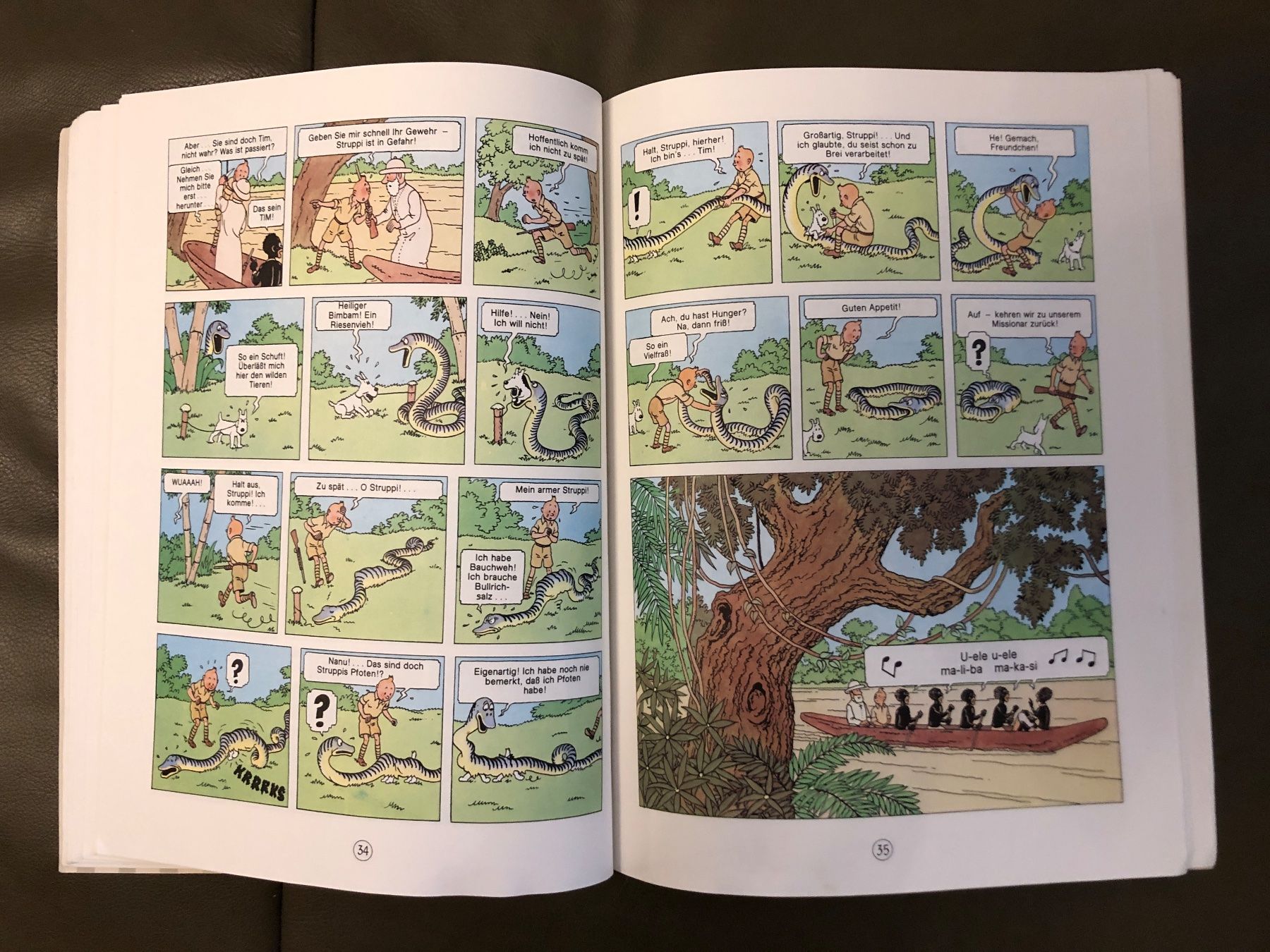 Livres: Buch Tim und Struppi Tim im Kongo – D'occasion à Nunningen par anclaudia 5