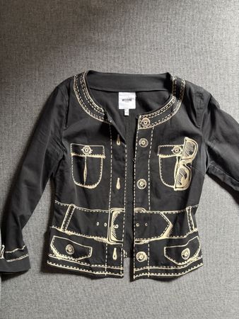 Vintage Moschino Trompe-l’œil Jacke