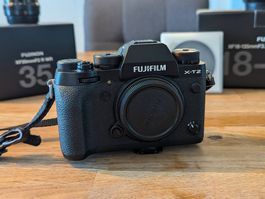 Fujifilm X-T2 mit Fujinon XF 35mm + Fujinon XF 18-135mm