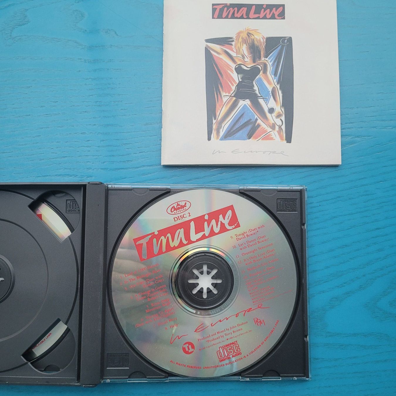 CD: Tina Turner- Tina Live 2 CD – Usato da SCHÜBELBACH venduto da CoKaHa 2