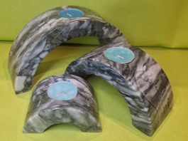 Schöns Teelicht aus Marmor. Verleiht dem Zuhause Romantik!