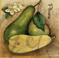 Serviette pears
