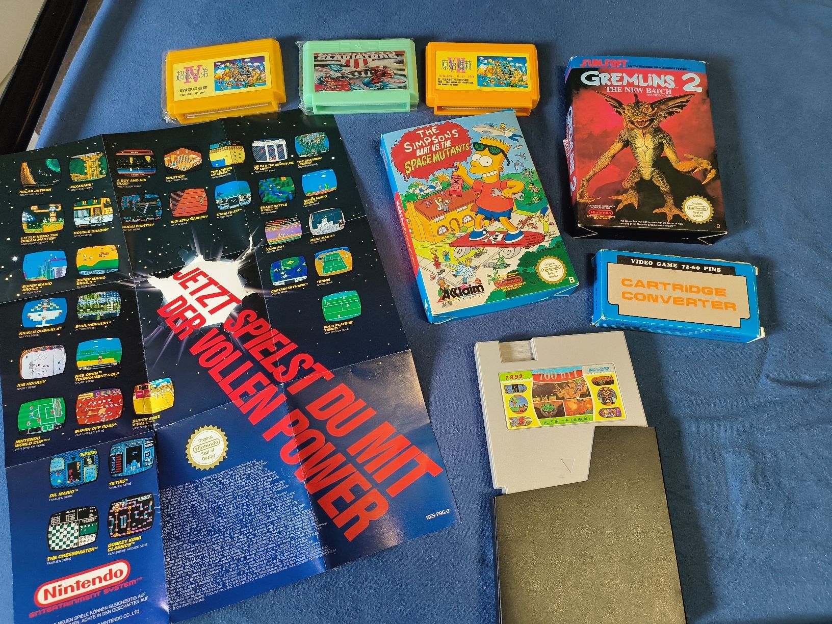 Nintendo Giochi: Nintendo NES Spiele Sammlung - Simpsons, Gremlins u.v.m! – Usato da Obfelden venduto da Alf2005