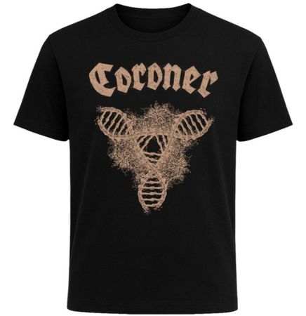 CORONER T-SHIRT ** NEU ** XL ** ORIGINAL MERCHANDISE **