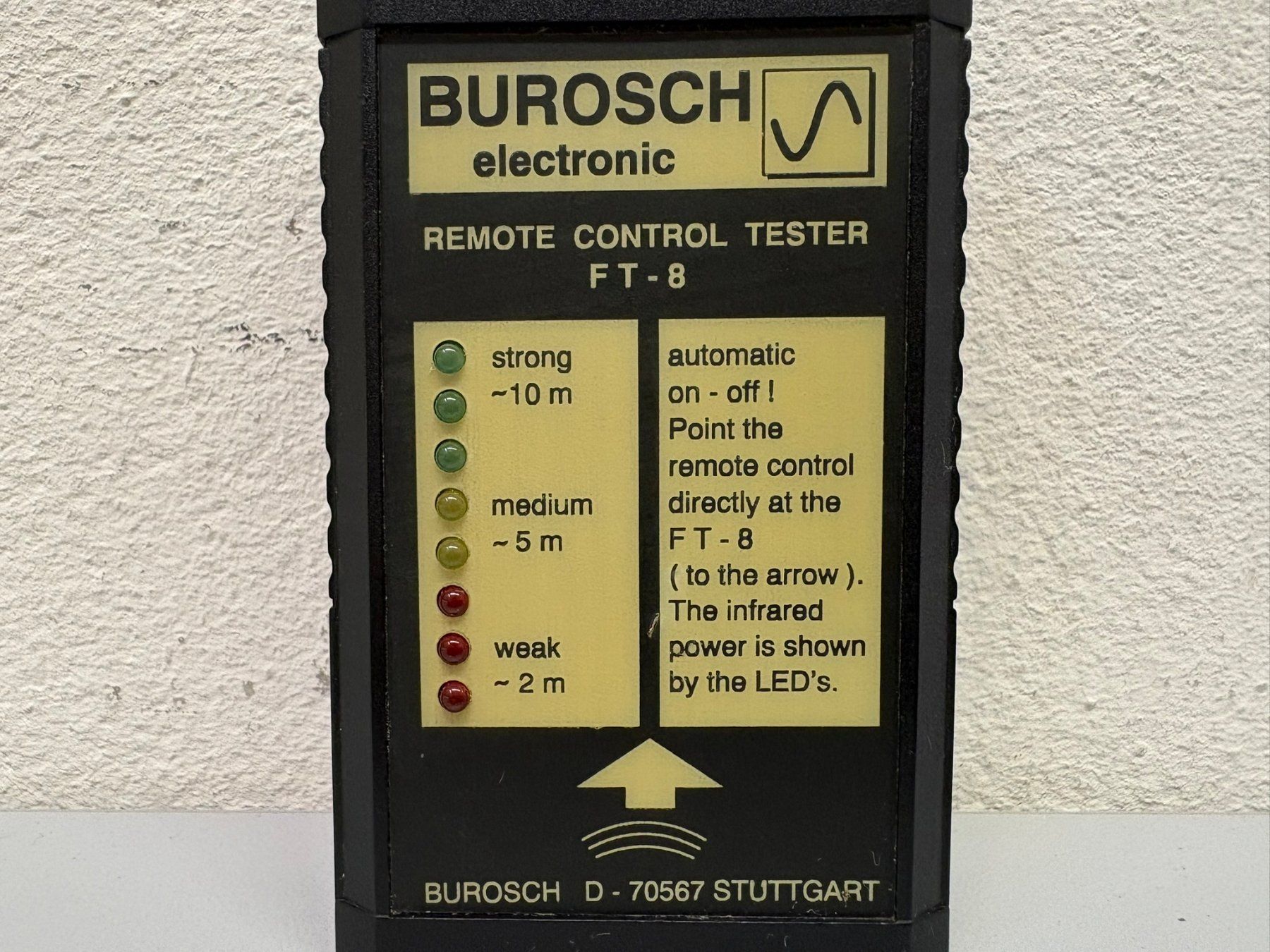 Fernbedienungen: Fernbedienungs-Tester Burosch FT-8 – Gebraucht aus Hochdorf von av-electronics 1