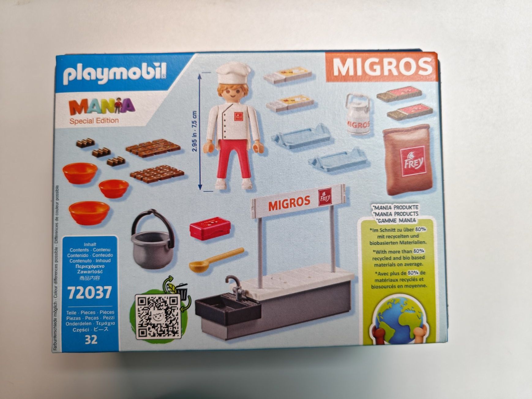 Playmobil Giocattoli: Playmobil Migros Schoggifabrik – Nuovo e nell'imballaggio originale da Liestal venduto da Kratzilla 2