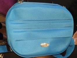 Beauty Case blau, neuwertig ab 1Fr