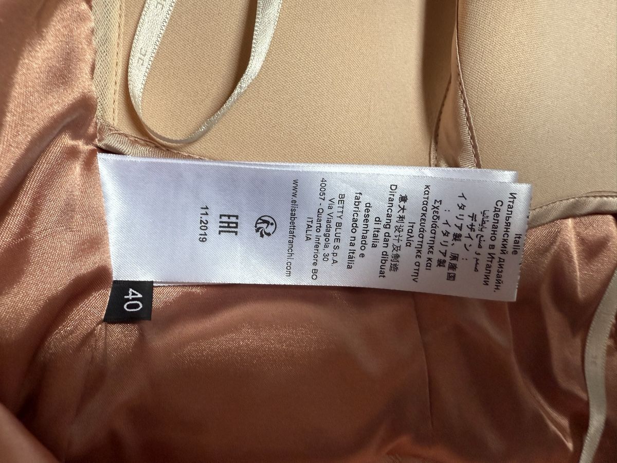 Kleider: Elisabetta Franchi dress new – Neu (gemäss Beschreibung) aus Barna von orbuyorcry 6