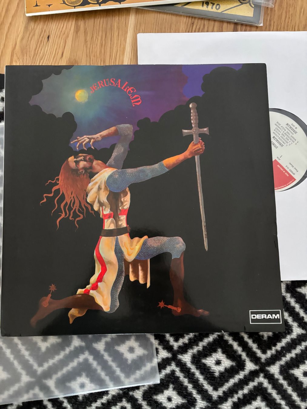 Dischi in vinile: Jerusalem Same 1972 Hard Rock UK – Usato da Zürich venduto da manuunited