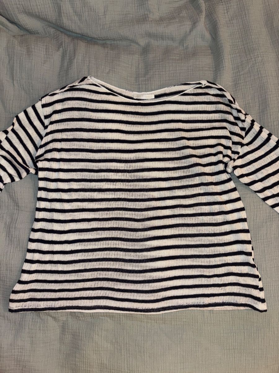 Zara Pullover & Sweatshirts: Dünner Pulli von Zara, gestreift, Gr. M – Neu (gemäss Beschreibung) aus Seuzach von len_6mrv
