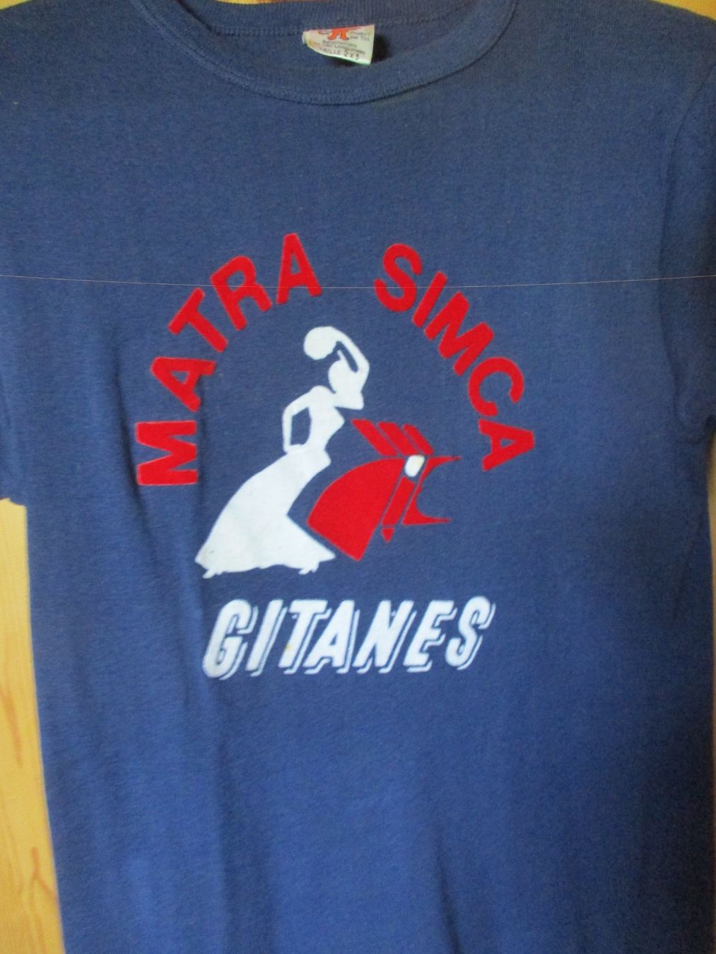 T-Shirts: Vintage Matra Simca Gitanes T-Shirt, Rarität,  Gr. s ? – Gebraucht aus Ottikon Gossau ZH von hokuspokus 1