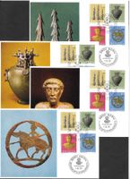 Pro Patria 1972 Serie 4 Maximumkarten B154-B157 ET 1.6.1972