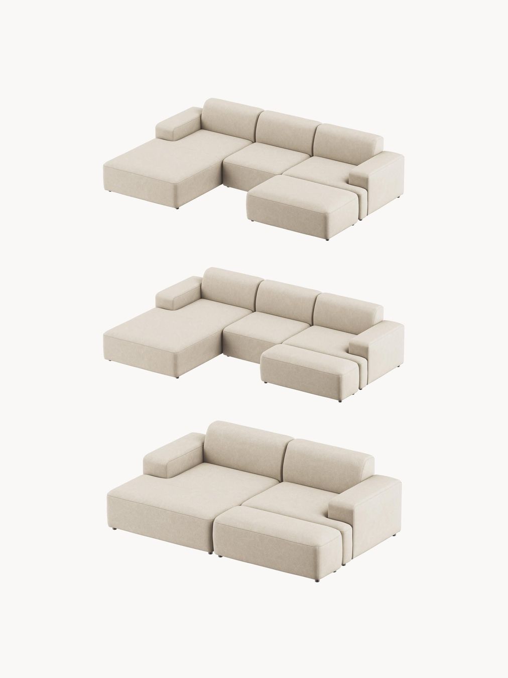 Westwing Divani: Ecksofa Melva (4-Sitzer)  Westwing CHF 3899-45% – Nuovo (secondo la descrizione) da Otelfingen venduto da Yvonne_Outlet 8