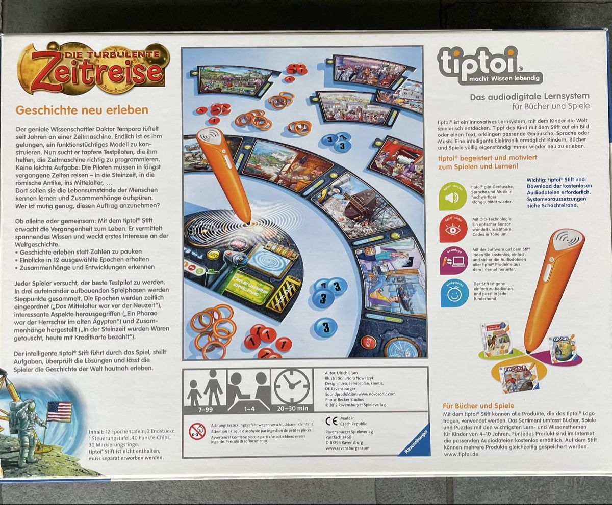 Ravensburger Spiele: tiptoi - Die turbulente Zeitreise – Gebraucht aus Zollikon von yul_5wgc 2