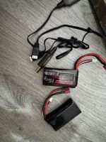 Lipo Akku 2S 2000mAh 15C mit Ladegerät, gut erhalten