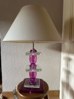 Lampe de table en verre