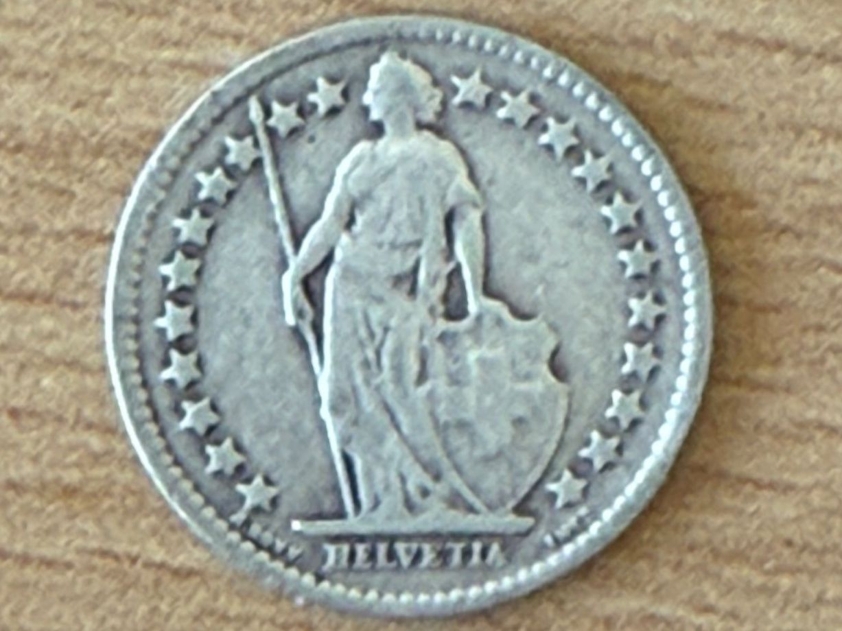 Alle Münzen: 50 Rappen 1936 – Gebraucht aus Hinterkappelen von Numismatik3032