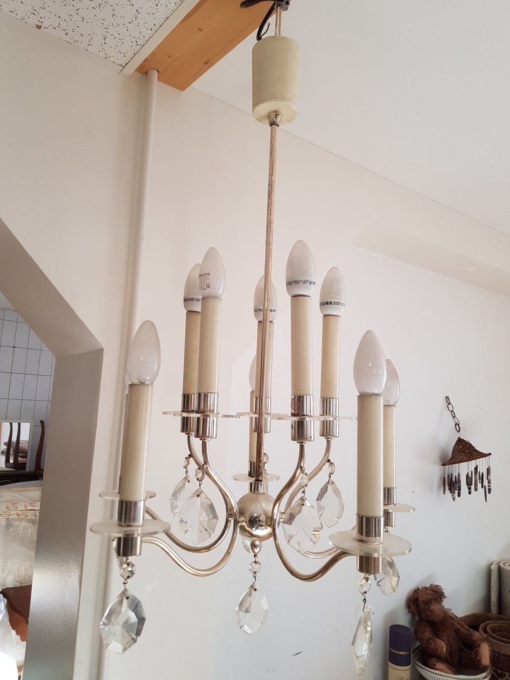 Kronleuchter & Deckenlampen: Lampe Leuchter Kronleuchter, 5 armig Design, Deckenleuchte – Gebraucht aus Walterswil BE von Lonitti 3