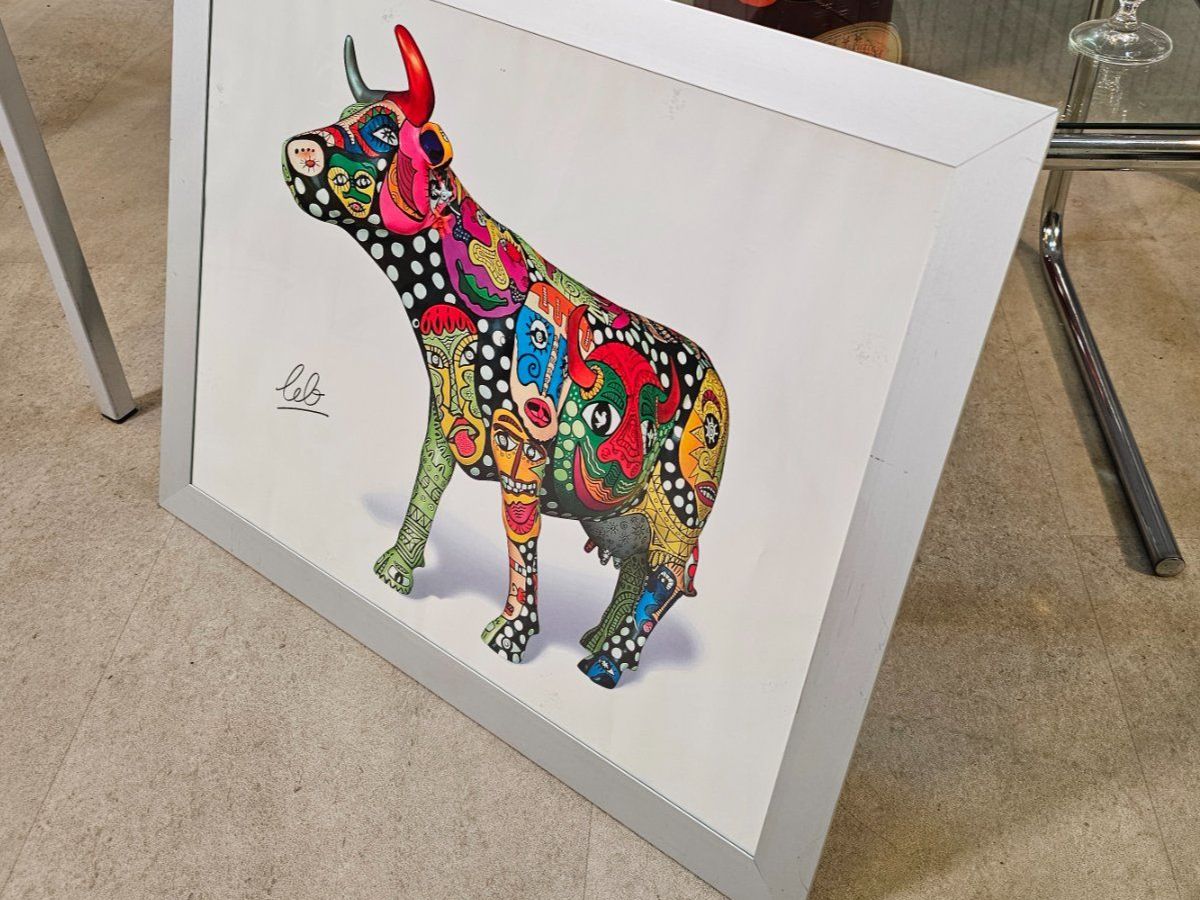 Foto & Immagini: VisualObjekt Cow Print CocoriCow Kuhbild. Druck Poster Kuh – Usato da Nottwil venduto da Wondewa-Shop