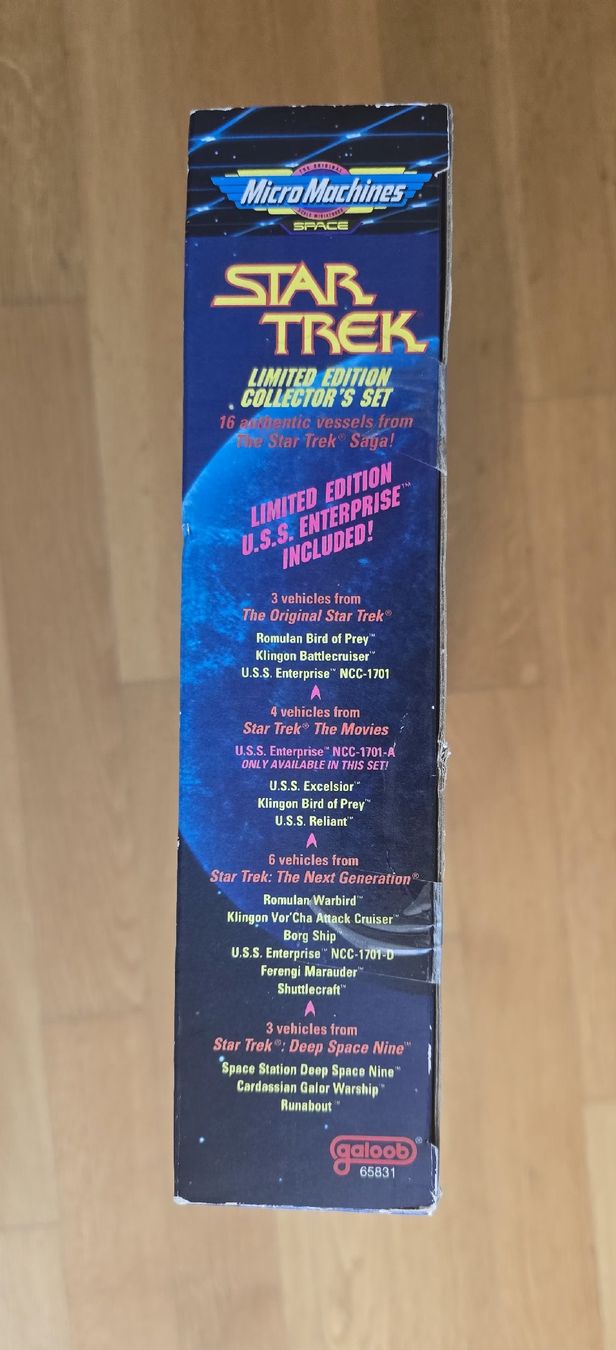 Micro Machines Giocattoli: Star Trek Micro Machines, coffret collector édition limitée – Usato da Genève venduto da MariaS2 6