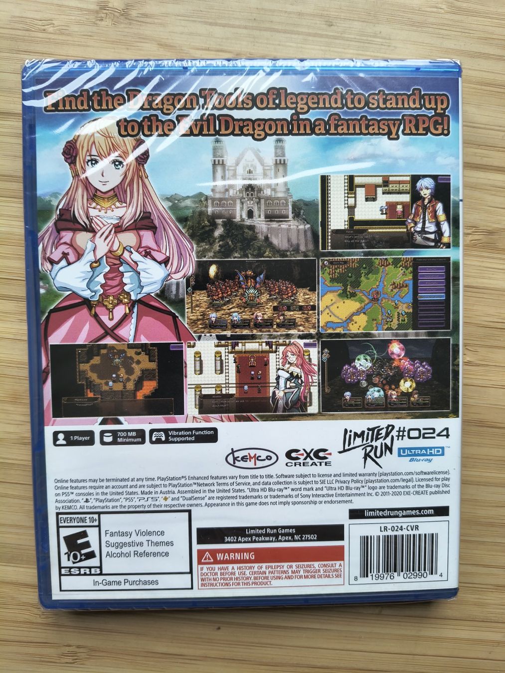 Giochi: Liegedragon Sealed (PS 5) – Nuovo e nell'imballaggio originale da Riedholz venduto da ste_96cd 1