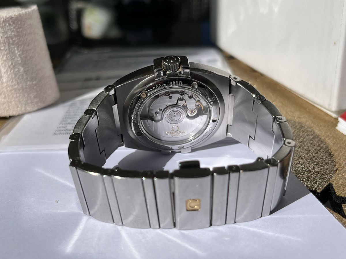 Omega Orologi: Omega Constellation 39mm Automatique 2004 – Usato da Genève venduto da Beyond-Time-Geneve 4