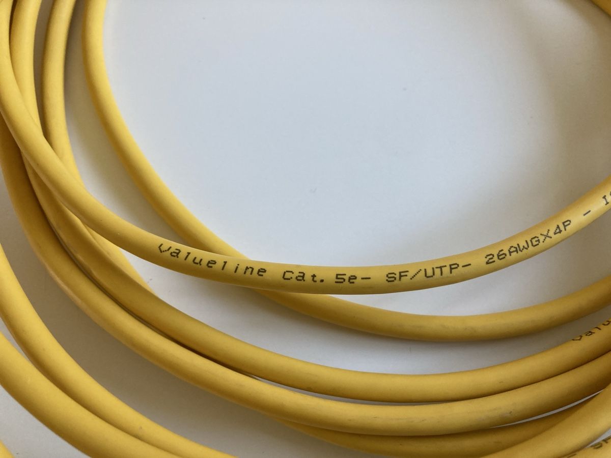 Cavi: Câble Ethernet ValueLine Cat. 5e - 5 mètres – Usato da Biel/Bienne venduto da almercaa 1
