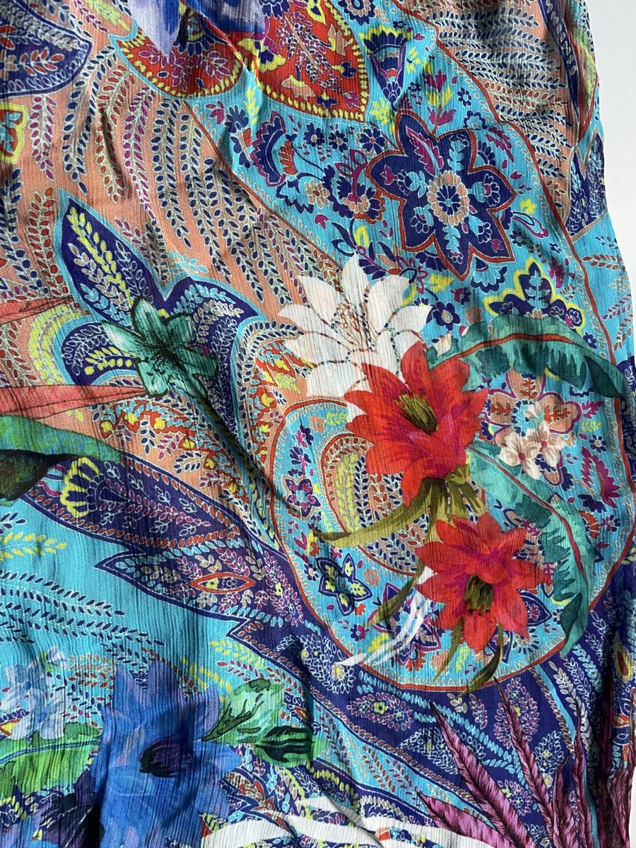 Tute: Etro Jumpsuit Seide ital. Gr. 40 oder S bunt – Usato da Gockhausen venduto da AnneT07 2