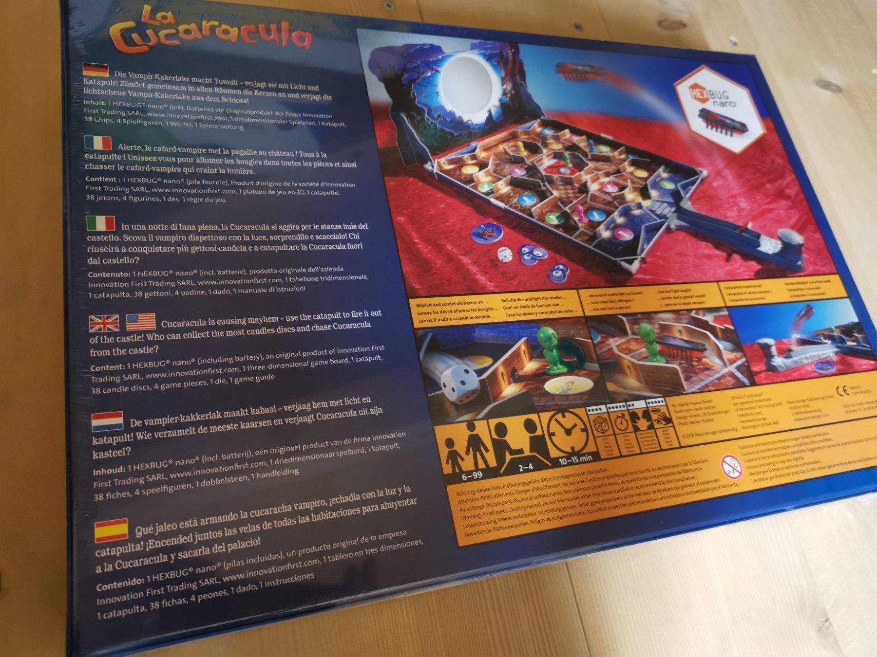 Ravensburger Spiele: Ravensburger Gesellschaftsspiel La Cucaracula neu – Neu und originalverpackt aus Fankhaus (Trub) von sun_7677 1