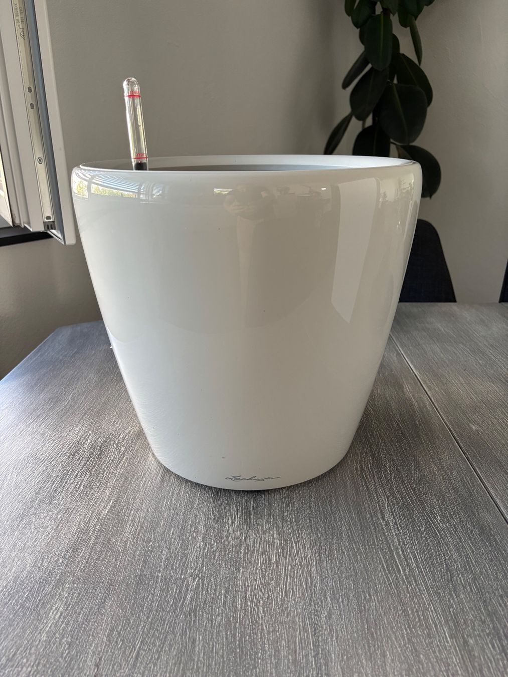 Lechuza Pots de fleurs: Lechuza Topf weiss/glanz – D'occasion à Dintikon par Natsch1
