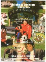 Block "Michael Jackson". São Tomé und Príncipe