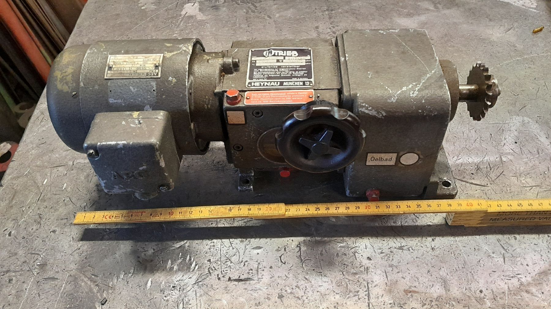 Metall- & Schlosserei Sonstiges: Getriebemotor – Gebraucht aus Unteriberg von Wisipower 1