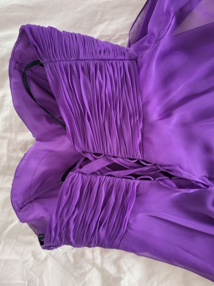 Vestiti: Ballkleid violett/lila mit Strasssteinen – Usato da Winterthur venduto da tin_c826 3