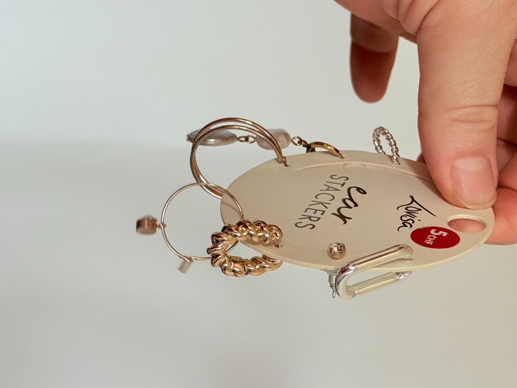 Sonstiger Schmuck: Set de boucles d'oreilles Lovisa Ear Stackers neuf – Neu und originalverpackt aus Genève von AGBERG 6