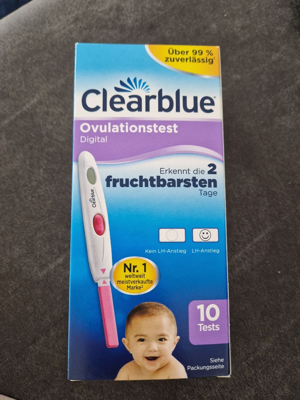 Attrezzature mediche: Ovulationstest digital Clearblue - 6 Teststreifen übrig - – Nuovo (secondo la descrizione) da Volketswil venduto da jcm1992
